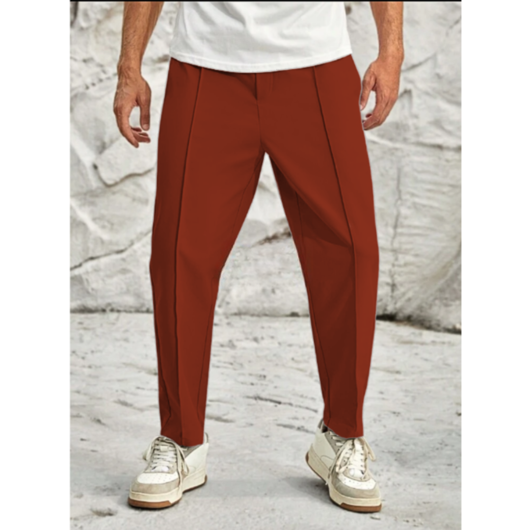 PANTALON EN DRIL ESTRECH